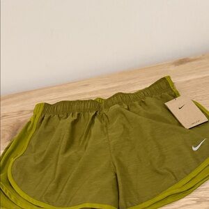 Nike Women's Athletic Shorts in Olive